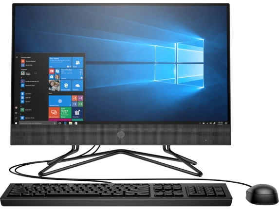 HP 200 G4 22 Core i5 10th Gen All-in-One PC, 12 RAM,
